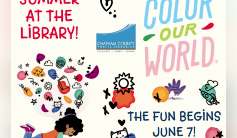 Chatham County Public Libraries Launch "Color Our World" Summer Reading Program for Youth
