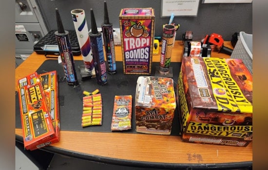 Citrus Heights Man Charged with Felony Possession of Fentanyl, Faces Heavy Fines for Illegal Fireworks