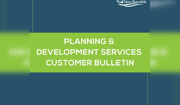 City of New Braunfels Shifts to Full Electronic Plat Submission with ePlan Review System