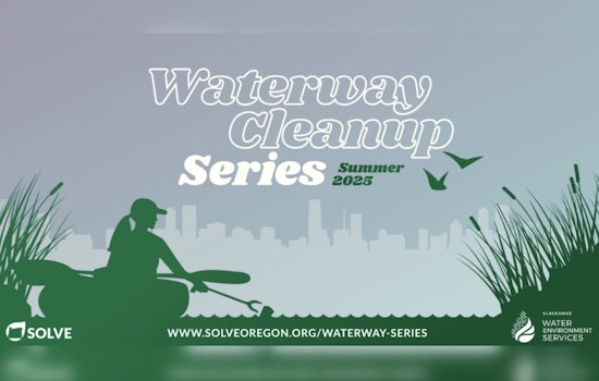 Clackamas Community and SOLVE Unite for Summer Waterway Cleanup, Removing 791 Pounds of Litter from Meldrum Bar Park