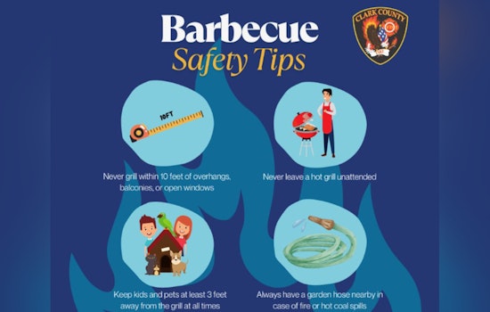 Clark County Fire Chief Issues Grilling Safety Tips Ahead of Memorial Day Weekend