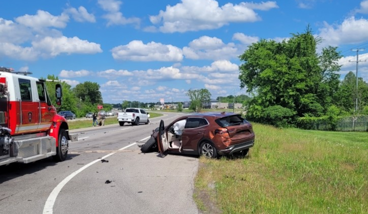 Clarksville Road Reopened After Injury Crash on M.L.K. Jr. Parkway; CPD Advises Caution Post-Incident