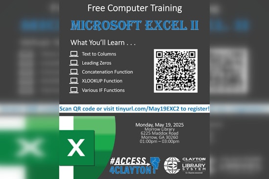 Clayton County Offers Advanced Excel Training to Sharpen Data Management Skills