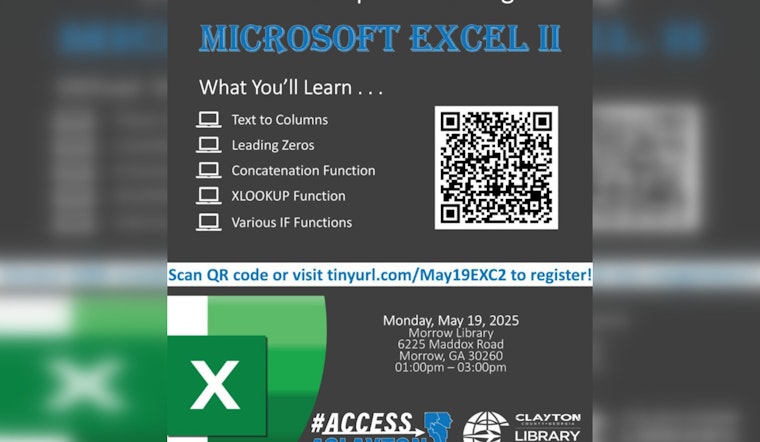 Clayton County Offers Advanced Excel Training to Sharpen Data Management Skills