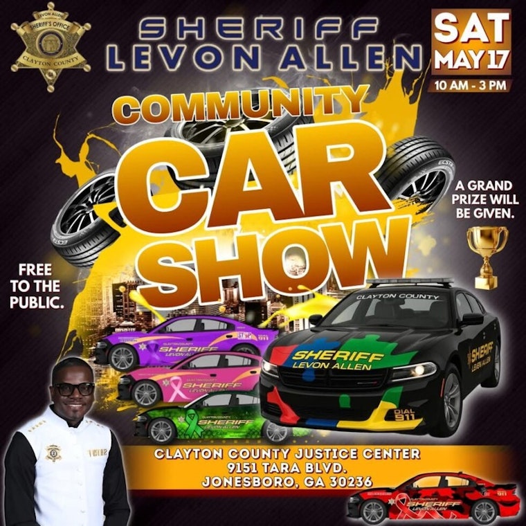 Clayton County's Community Car Show Showcases Unity and Awareness at HR Banke Justice Center