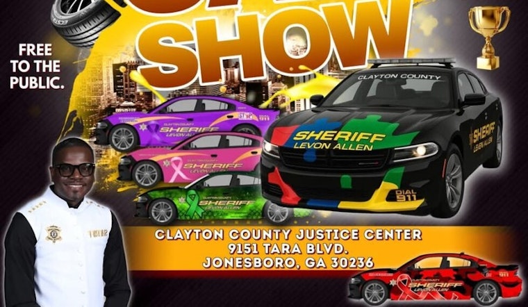 Clayton County's Community Car Show Showcases Unity and Awareness at HR Banke Justice Center
