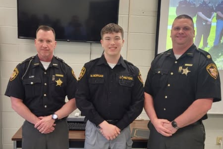 Clermont County Sheriff Honors 11 New Corrections Officers from Ohio Counties, C.O. Michael Morgan Named Valedictorian