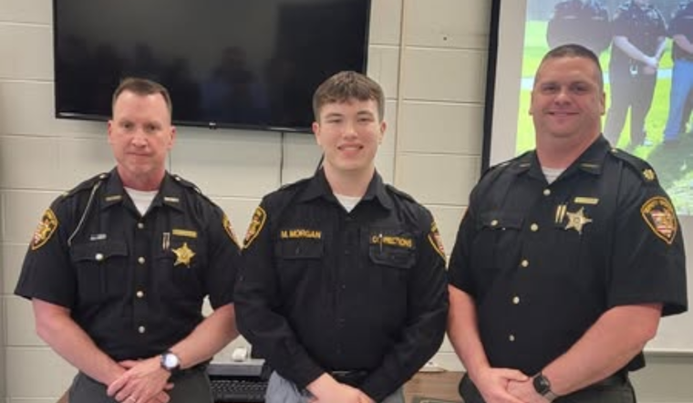 Clermont County Sheriff Honors 11 New Corrections Officers from Ohio Counties, C.O. Michael Morgan Named Valedictorian