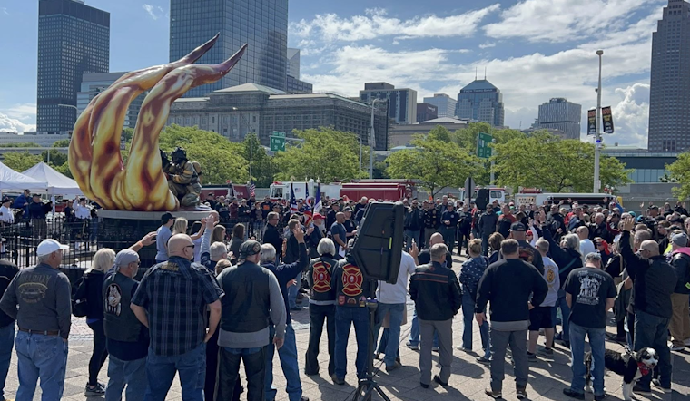 Cleveland Honors Fallen Heroes in 21st Annual Firefighters Memorial Ride with 500 Motorcyclists and Scholarship Awards