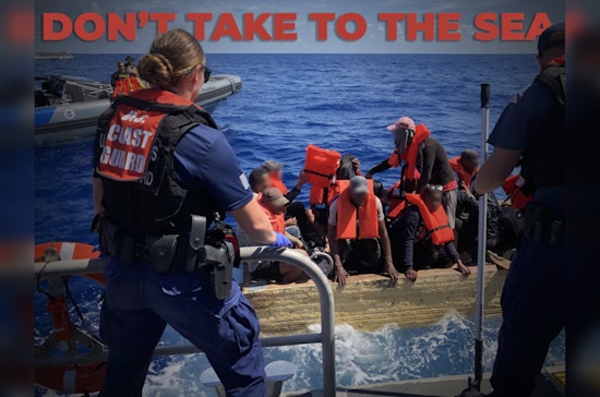 Coast Guard and Border Patrol Rescue 11 After Migrant Vessel Collision Off Port Everglades