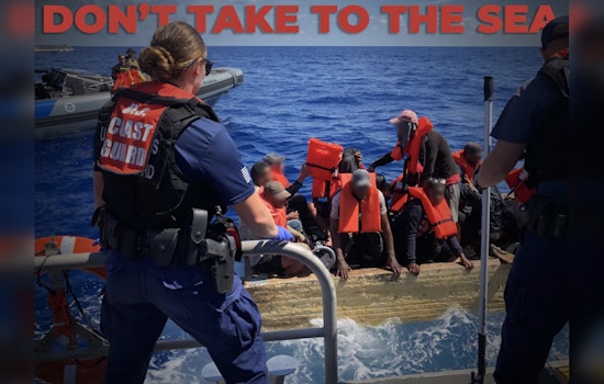 Coast Guard and Border Patrol Rescue 11 After Migrant Vessel Collision Off Port Everglades