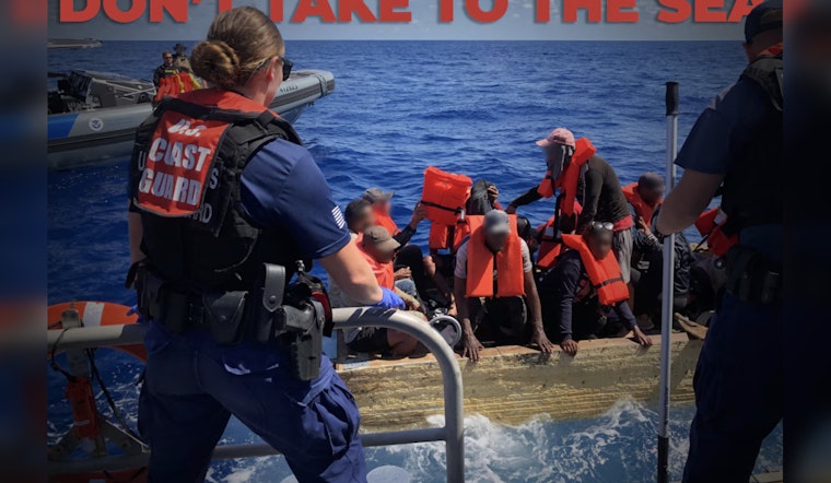 Coast Guard and Border Patrol Rescue 11 After Migrant Vessel Collision Off Port Everglades
