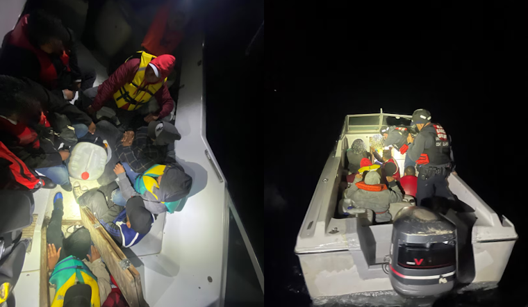 Coast Guard Intercepts Vessel with 15 Suspected Aliens Off San Diego Coast