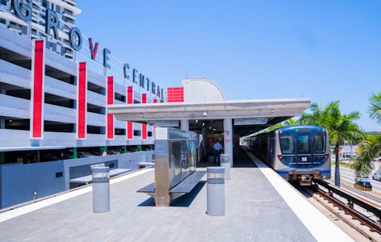 Coconut Grove Metrorail Station Renovation Complete, Offering Enhanced Commuter Experience in Miami-Dade