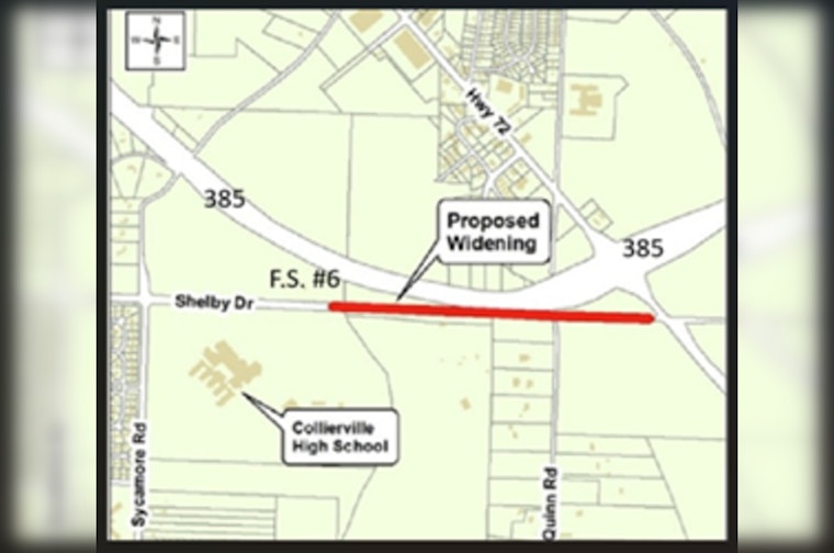 Collierville's Shelby Drive to Close for Summer Upgrades, Detours Ahead for Commuters and Residents