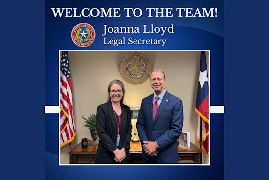 Collin County DA's Office Welcomes Joanna Lloyd as New Legal Secretary, Enhancing Team's Communication and Organizational Prowess