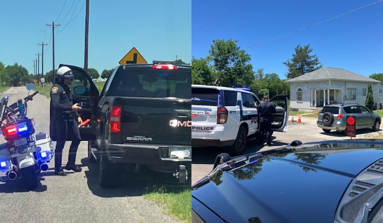 Collin County Sheriff's Office and Anna Police Crack Down on Speeding Along FM 455 with 45 Traffic Stops