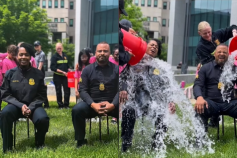 VIDEO: Columbus Police Chief Takes On Ice Bucket Challenge to Spark Dialogue on First Responder Mental Health