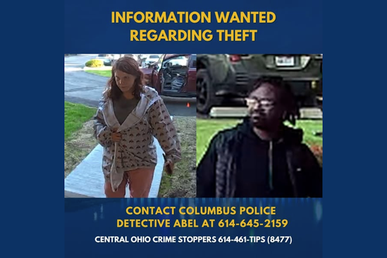 Columbus Police Seek Help Identifying Suspects in April 28 Mail Theft on Chambers Dr