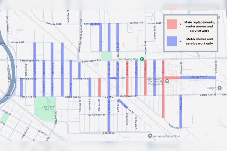 Como Neighborhood in Minneapolis Set for Gas Infrastructure Upgrade Starting June 5