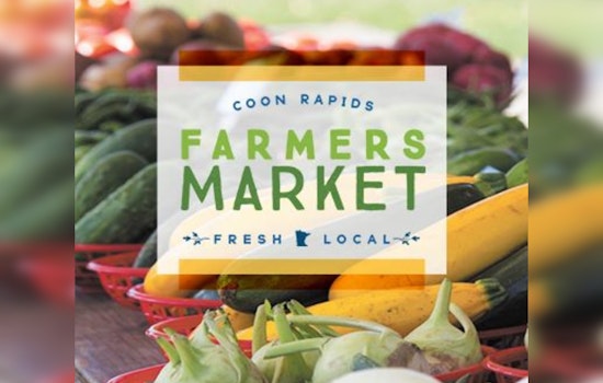 Coon Rapids Farmers Market Set to Open June 18, Fresh Produce and Local Crafts Await