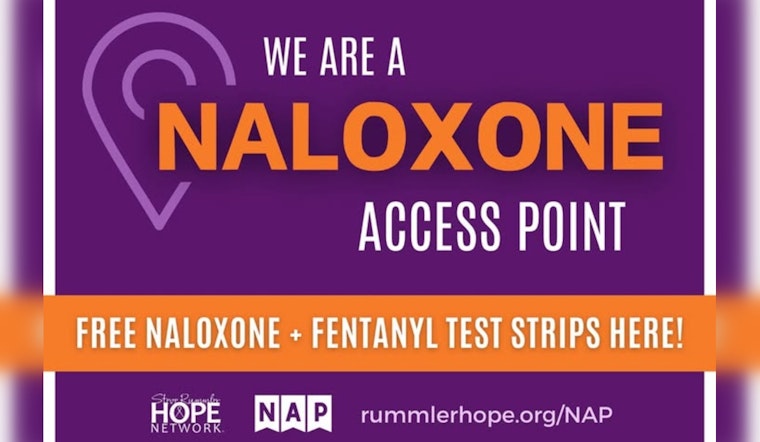 Coon Rapids Police Partner with Steve Rummler Hope Network to Offer Naloxone to Public "No Questions Asked"