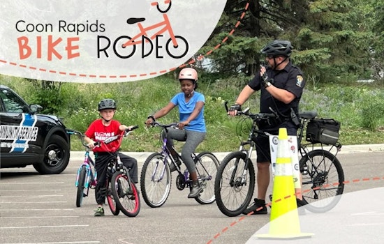 Coon Rapids Police to Host Kid-Friendly Bike Rodeo Focused on Cycling Safety and Community Engagement