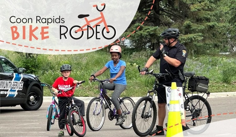 Coon Rapids Police to Host Kid-Friendly Bike Rodeo Focused on Cycling Safety and Community Engagement