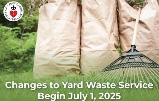 Creve Coeur Announces New Subscription-Based Yard Waste Program Starting July 2025