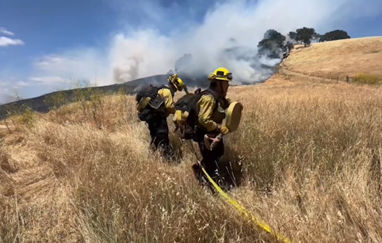 VIDEO: Crews Fight to Contain 49-Acre Cherry Fire in Solano County, Vacaville Residents on Alert
