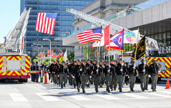Cuyahoga County Law Enforcement Commemorates Fallen Officers During Police Memorial Week in Downtown Cleveland