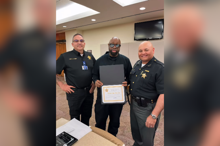 Cuyahoga County Sheriff's Department Salutes Officer Mark Hale Upon Retirement After 25 Years of Service