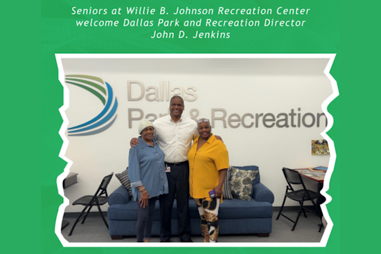 Dallas Park and Recreation Director John D. Jenkins Bonds with Locals During Heartfelt Visit to Hamilton Park