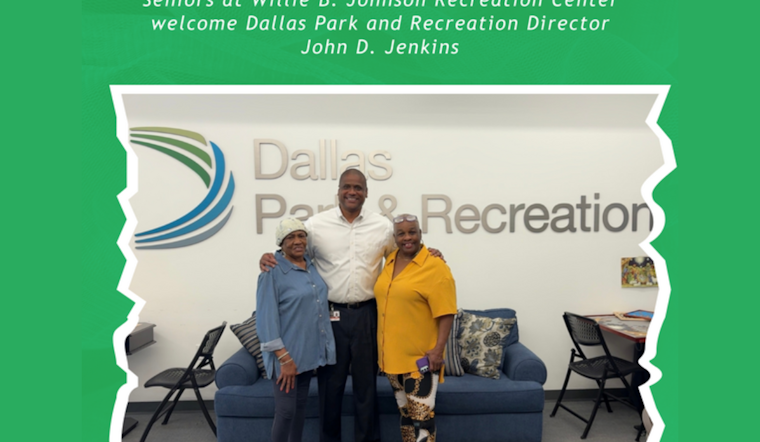Dallas Park and Recreation Director John D. Jenkins Bonds with Locals During Heartfelt Visit to Hamilton Park