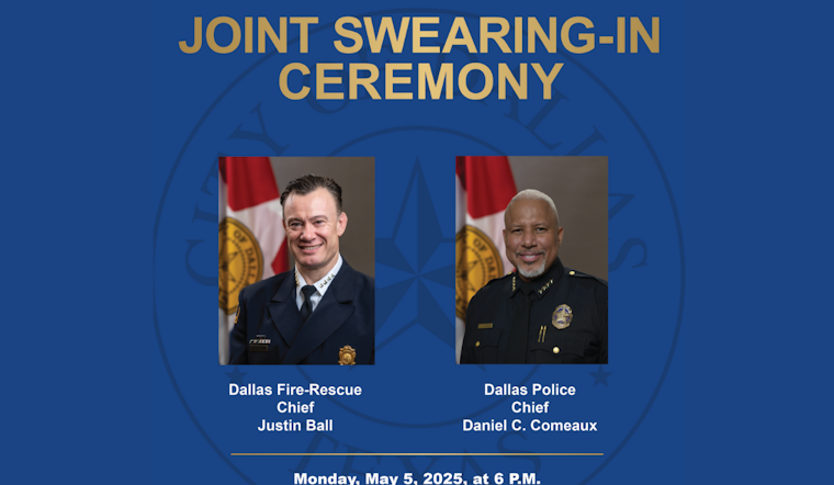 Dallas Welcomes New Fire-Rescue and Police Chiefs in Joint Swearing-In Ceremony