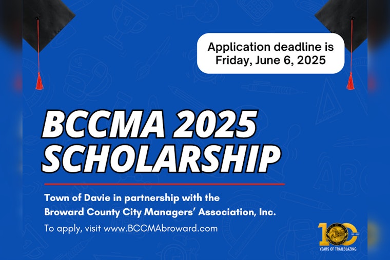 Davie and Broward County City Managers’ Association Launch Scholarship Program for Aspiring Public Servants