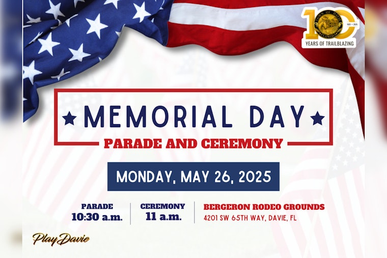 Davie Town and Boy Scouts Host Annual Memorial Day Parade to Honor Fallen Heroes
