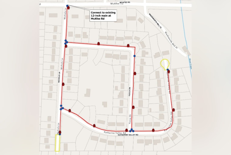 DeKalb County Launches Katherine Valley Water Main Overhaul; Residents Advised of 7-Month Construction Timeline