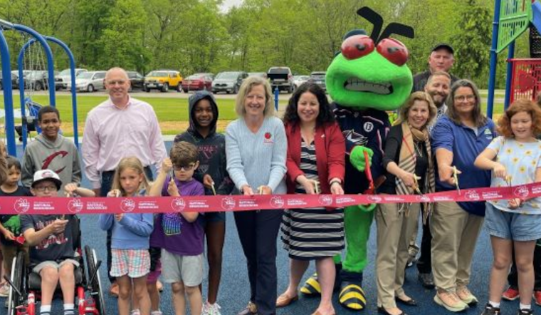 Delaware State Park Unveils Inclusive Playground Featuring Columbus Blue Jackets Hockey Theme