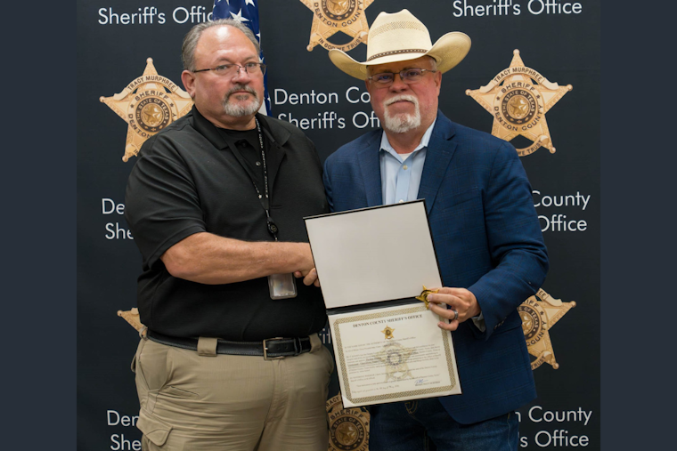 Denton County Sheriff's Office Promotes Deputy Tommy Hutson to Lieutenant, Honoring His Decades of Service
