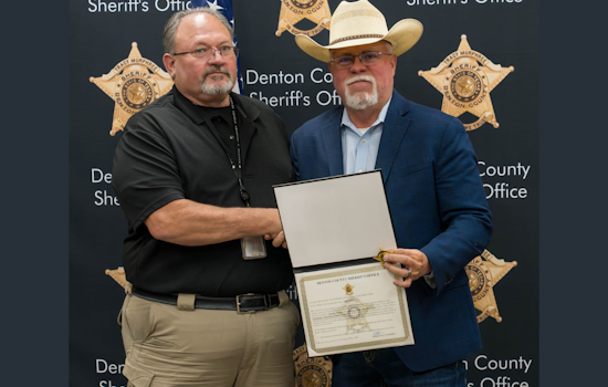 Denton County Sheriff's Office Promotes Deputy Tommy Hutson to Lieutenant, Honoring His Decades of Service