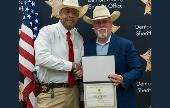Denton County Sheriff's Office Promotes Veteran Lawman Curtis Stevenson to Captain of Justice Management Division