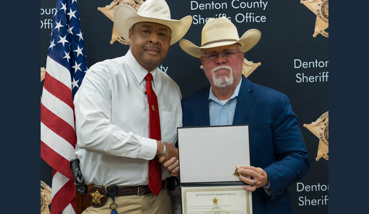 Denton County Sheriff's Office Promotes Veteran Lawman Curtis Stevenson to Captain of Justice Management Division