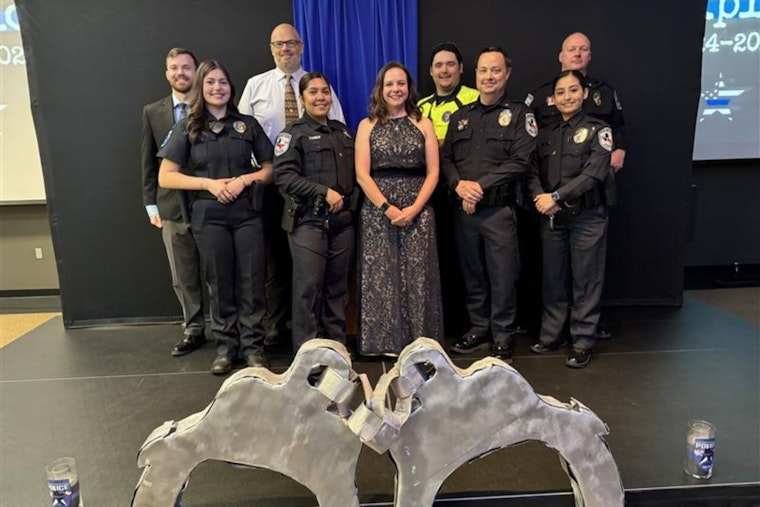 Denton Police Celebrate New Graduates and Honor Lead Advisor Andrea King's Contributions at ATC Explorer Post #518 Banquet