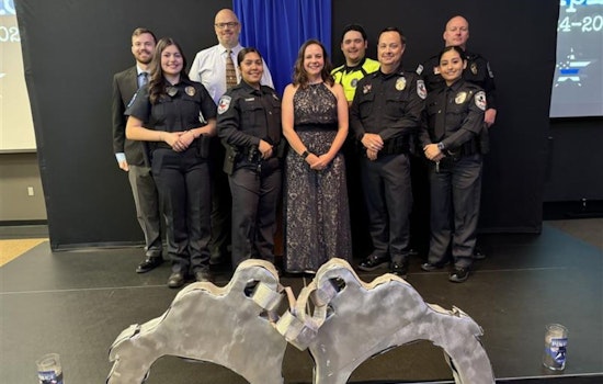Denton Police Celebrate New Graduates and Honor Lead Advisor Andrea King's Contributions at ATC Explorer Post #518 Banquet