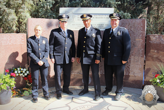 Denver Police Department Honors Late Officer Dale Coski at Colorado Law Enforcement Memorial in Golden