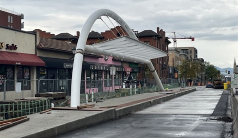 Denver Unveils First Steel Arch for Future Bus Rapid Transit System on East Colfax Avenue