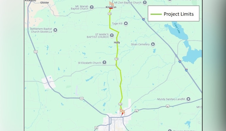 DeSoto Parish Roads Set for $11.2 Million Upgrade as LA 175 Improvement Works Kick Off in May