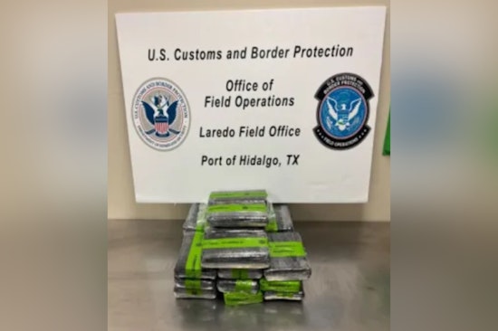 $739K Cocaine Haul at Hidalgo International Bridge; Mexican Driver Arrested by CBP