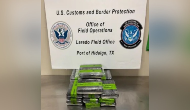$739K Cocaine Haul at Hidalgo International Bridge; Mexican Driver Arrested by CBP